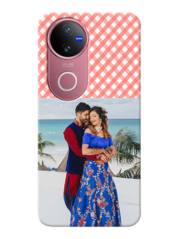 Custom Vivo T4R Custom Hard Phone Case - Pink Pattern Design