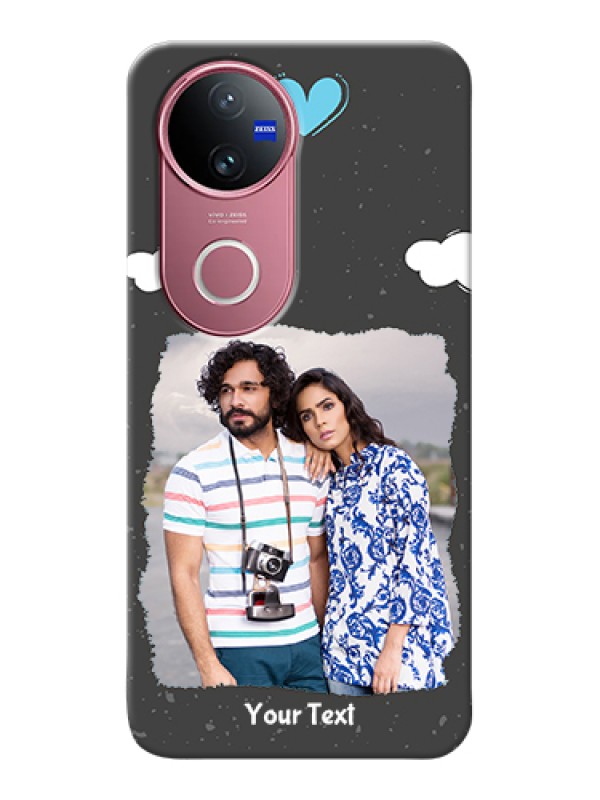 Custom Vivo T4R Custom Hard Phone Case - Splashes With Love Doodles Design