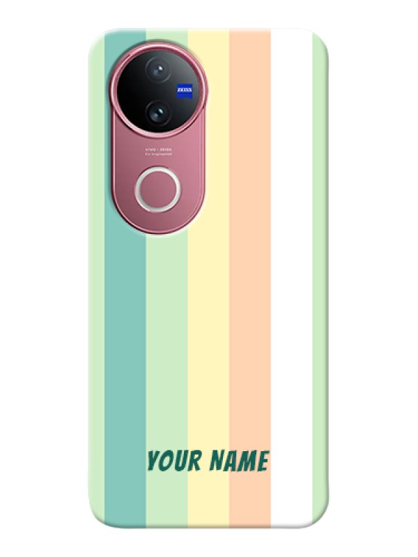 Custom Vivo T4R Custom Hard Phone Case - Multi - Colour Stripes Design