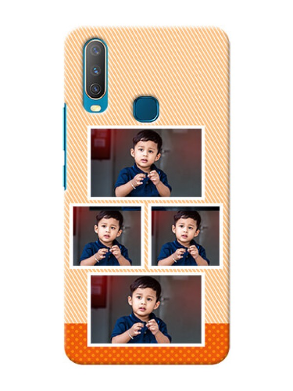 Custom Vivo U10 Mobile Back Covers: Bulk Photos Upload Design