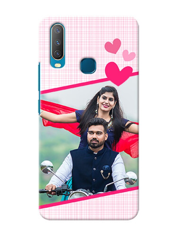 Custom Vivo U10 Personalised Phone Cases: Love Shape Heart Design