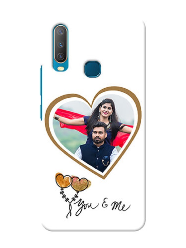 Custom Vivo U10 customized phone cases: You & Me Design
