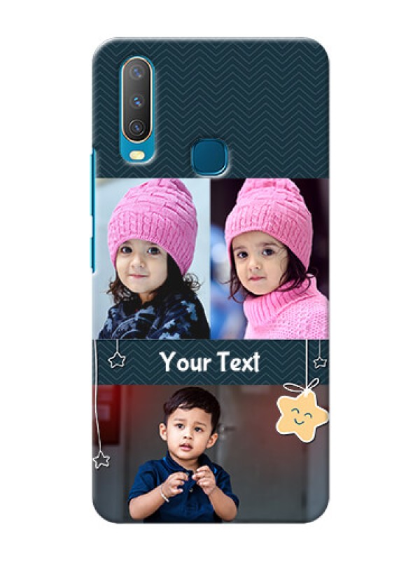 Custom Vivo U10 Mobile Back Covers Online: Hanging Stars Design