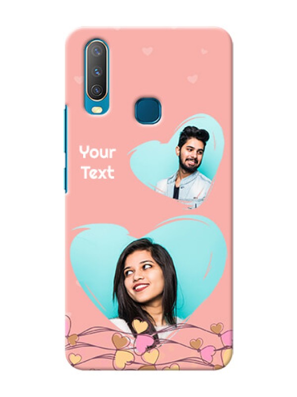 Custom Vivo U10 customized phone cases: Love Doodle Design