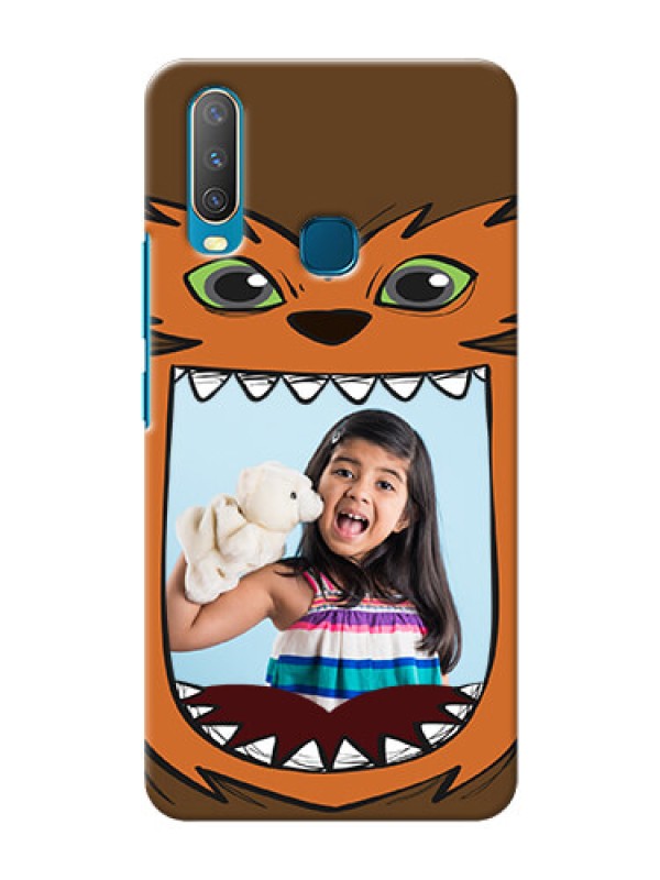 Custom Vivo U10 Phone Covers: Owl Monster Back Case Design