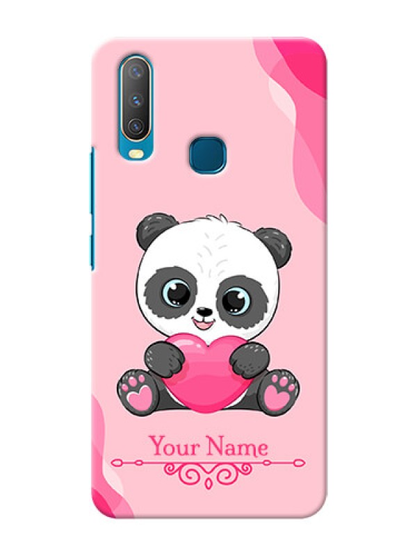 Custom Vivo U10 Mobile Back Covers: Cute Panda Design