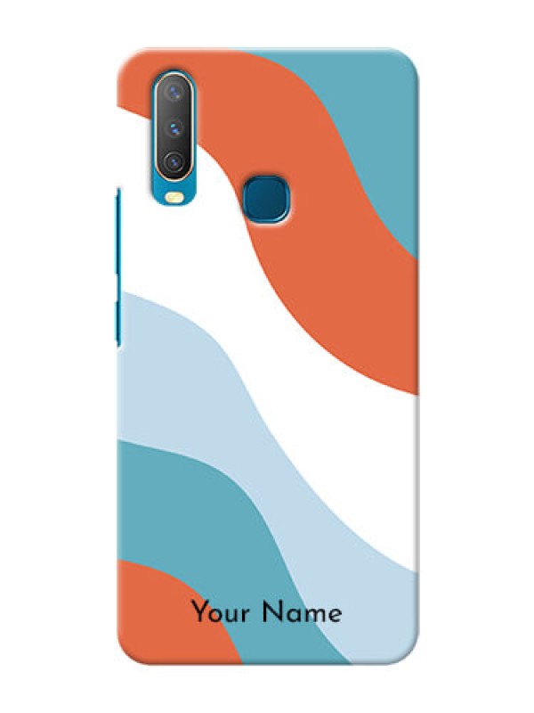 Custom Vivo U10 Mobile Back Covers: coloured Waves Design