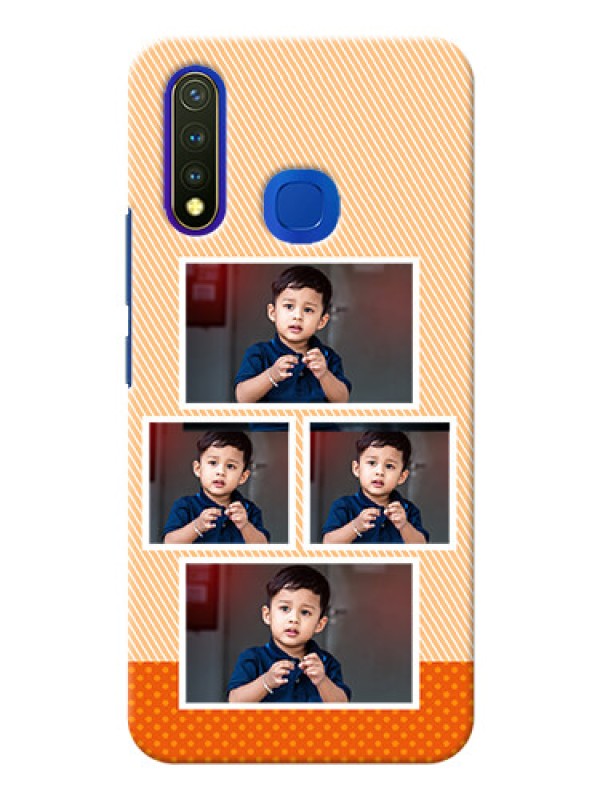 Custom Vivo U20 Mobile Back Covers: Bulk Photos Upload Design