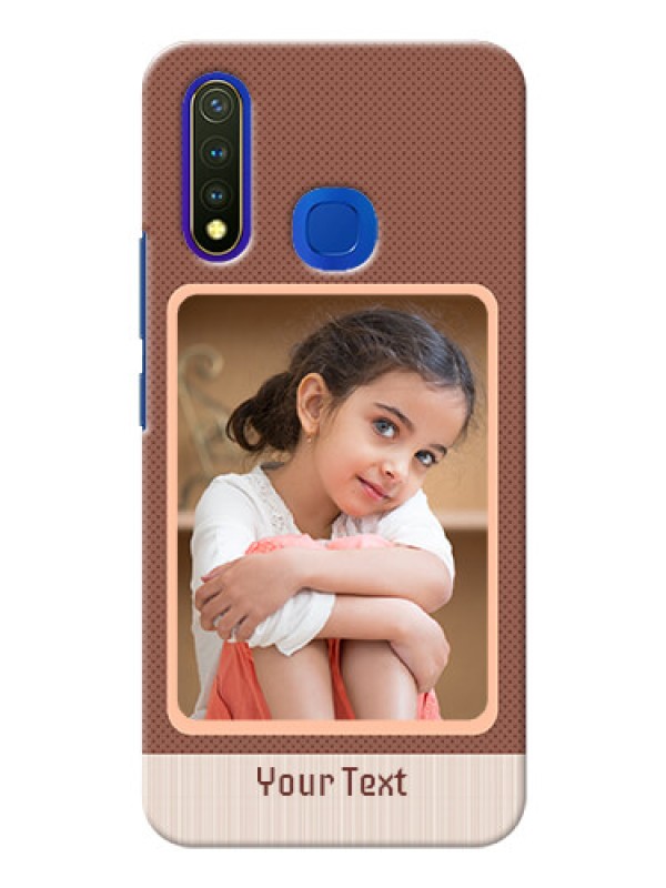 Custom Vivo U20 Phone Covers: Simple Pic Upload Design