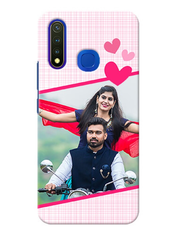 Custom Vivo U20 Personalised Phone Cases: Love Shape Heart Design