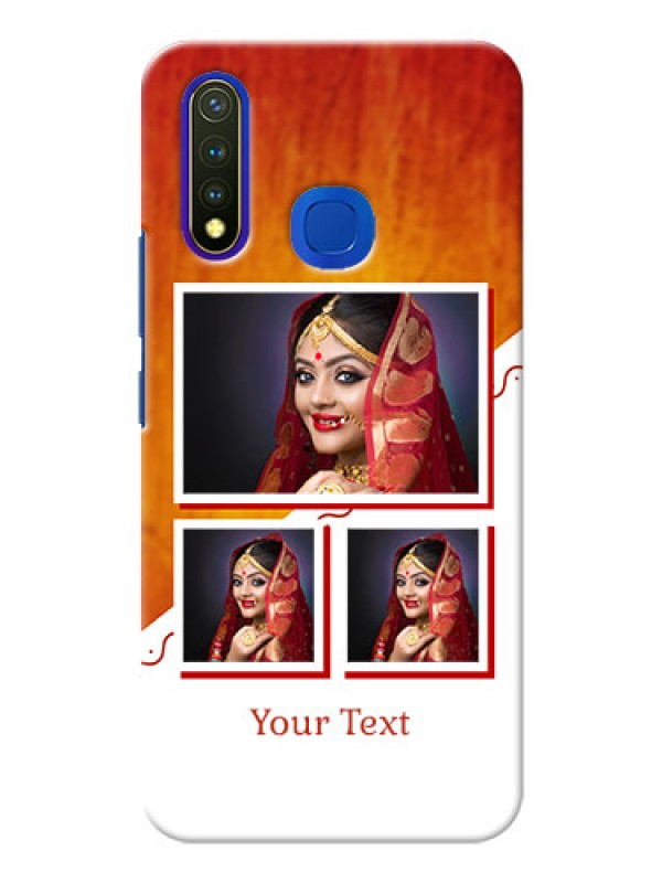 Custom Vivo U20 Personalised Phone Cases: Wedding Memories Design  