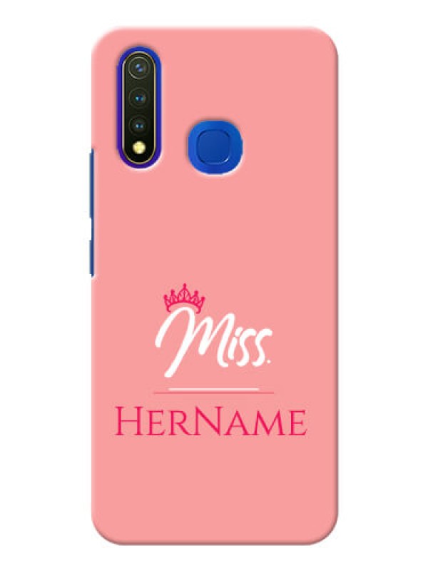 Custom Vivo U20 Custom Phone Case Mrs with Name