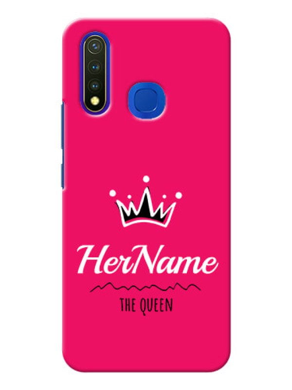 Custom Vivo U20 Queen Phone Case with Name