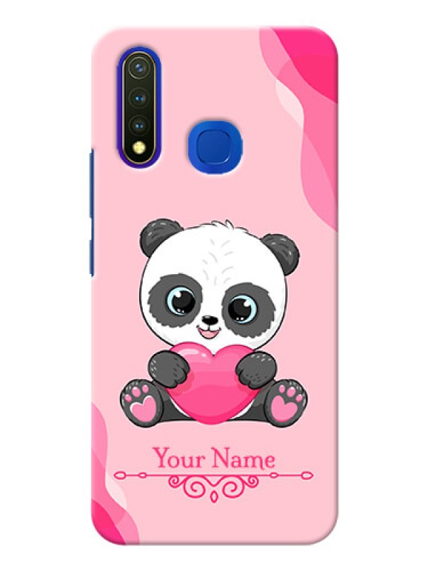 Custom Vivo U20 Mobile Back Covers: Cute Panda Design