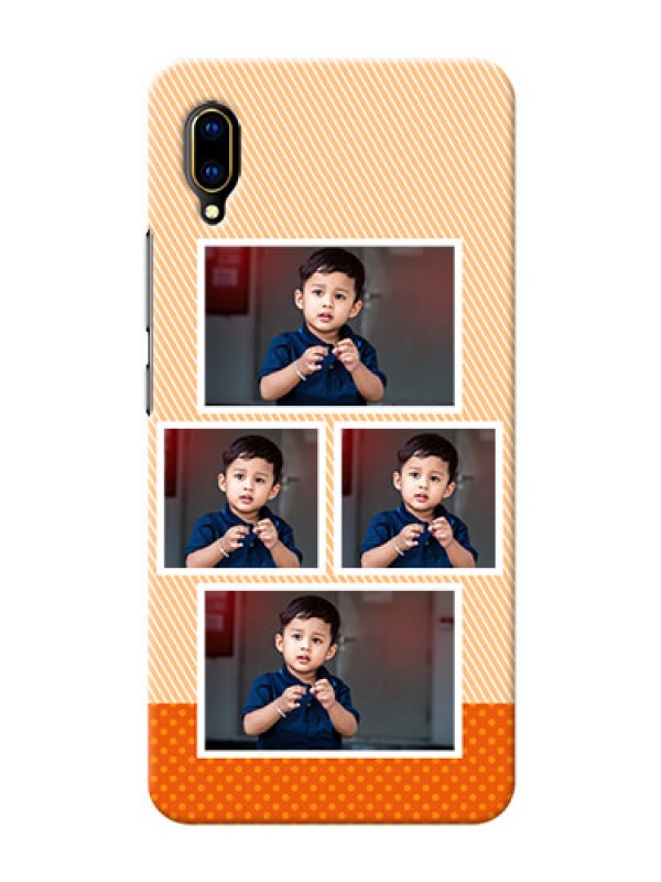 Custom Vivo V11 Pro Mobile Back Covers: Bulk Photos Upload Design