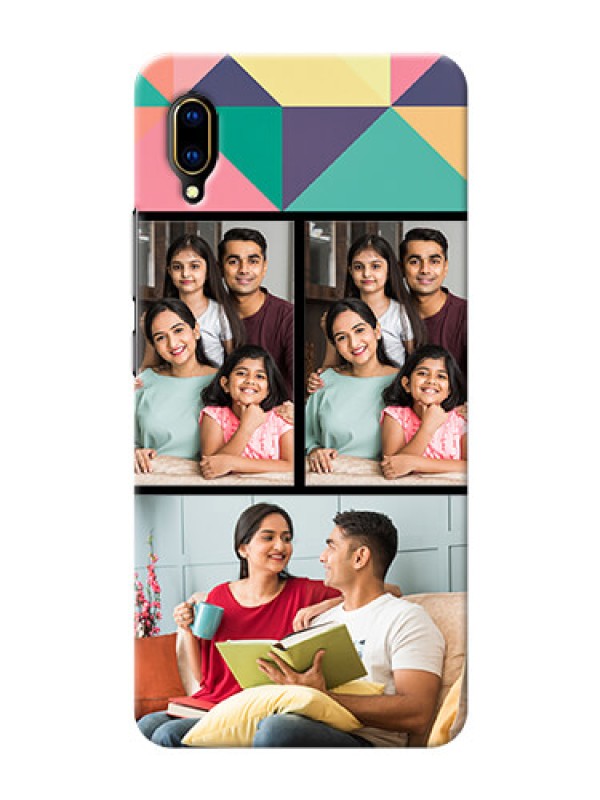 Custom Vivo V11 Pro personalised phone covers: Bulk Pic Upload Design