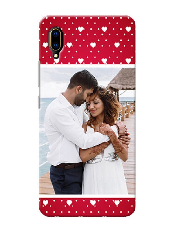 Custom Vivo V11 Pro custom back covers: Hearts Mobile Case Design