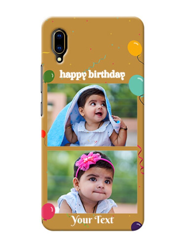 Custom Vivo V11 Pro Phone Covers: Image Holder with Birthday Celebrations Design
