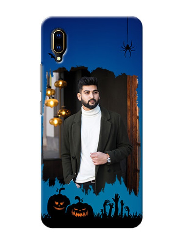 Custom Vivo V11 Pro mobile cases online with pro Halloween design 