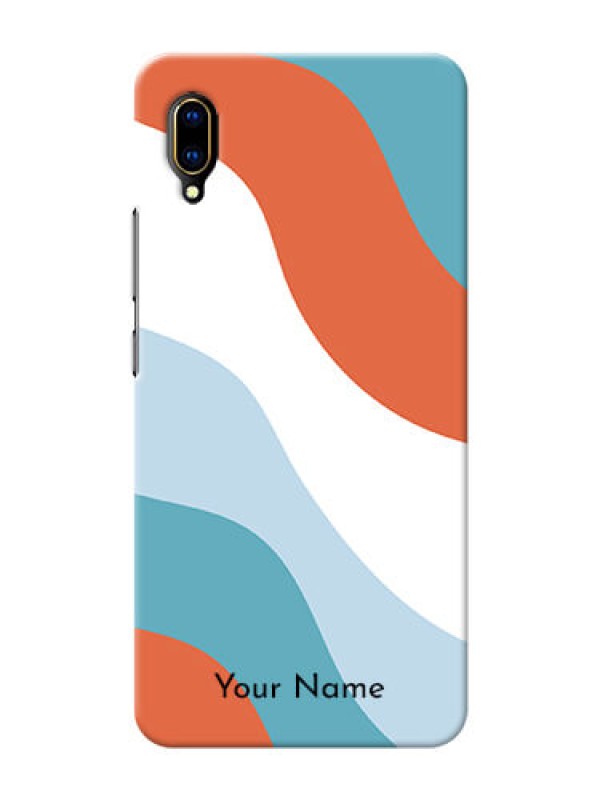 Custom Vivo V11 Pro Mobile Back Covers: coloured Waves Design