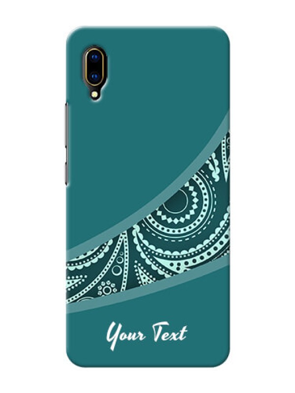 Custom Vivo V11 Pro Custom Phone Covers: semi visible floral Design
