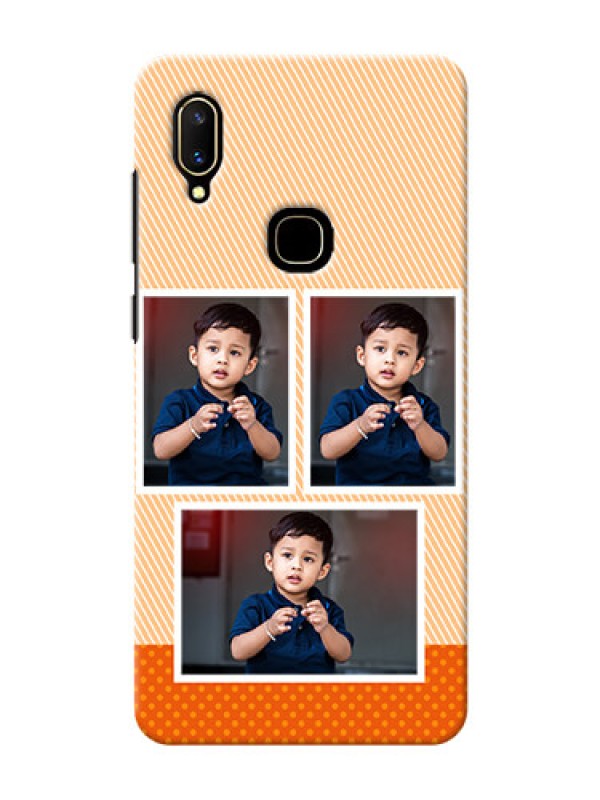 Custom Vivo V11 Mobile Back Covers: Bulk Photos Upload Design