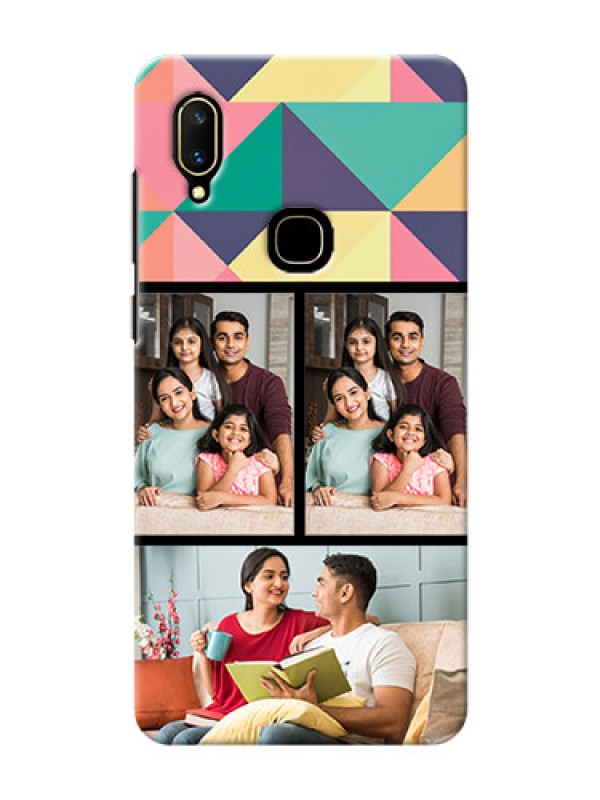 Custom Vivo V11 personalised phone covers: Bulk Pic Upload Design