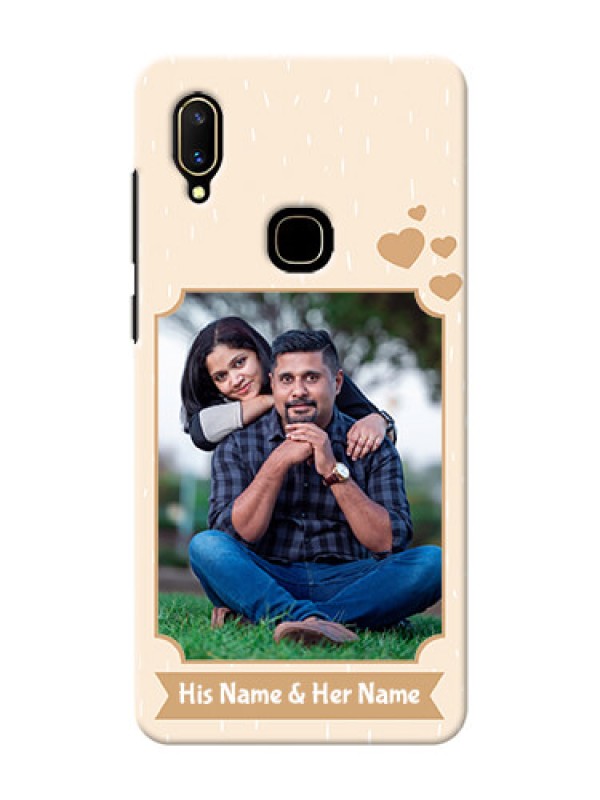 Custom Vivo V11 mobile phone cases with confetti love design 