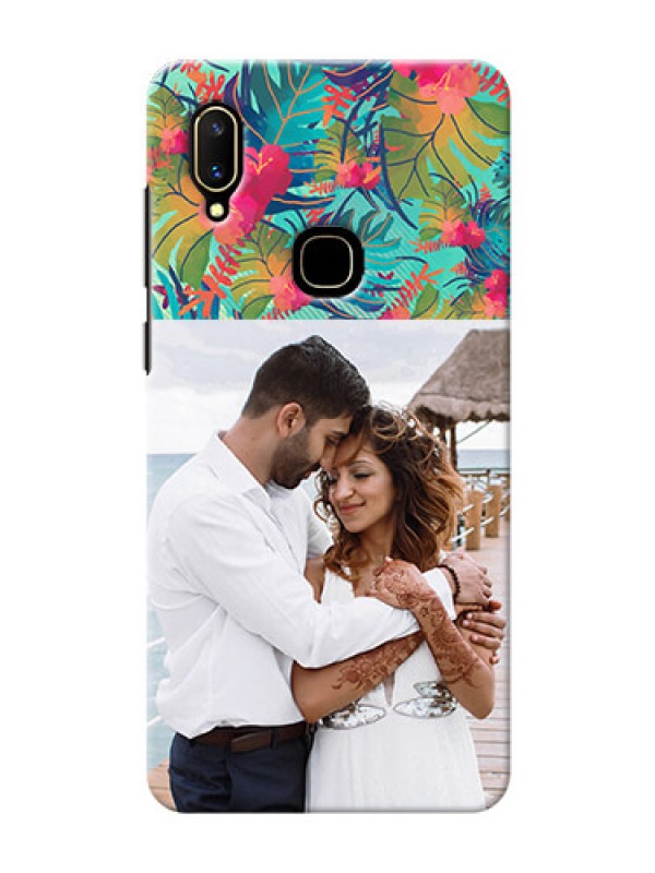 Custom Vivo V11 Personalized Phone Cases: Watercolor Floral Design