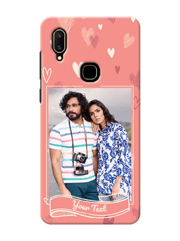 Custom Vivo V11 custom mobile phone cases: love doodle art Design