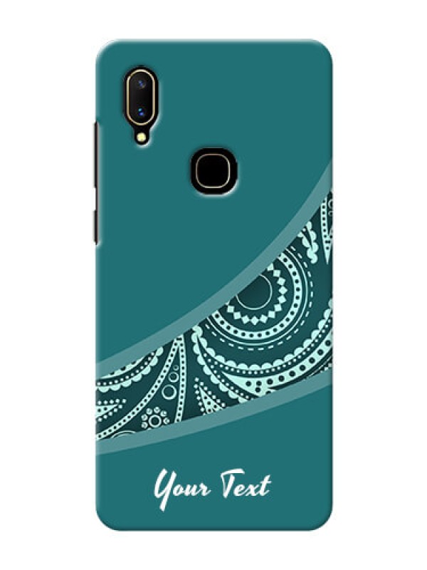 Custom Vivo V11 Custom Phone Covers: semi visible floral Design