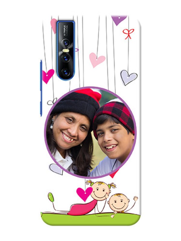 Custom Vivo V15 Pro Mobile Cases: Cute Kids Phone Case Design