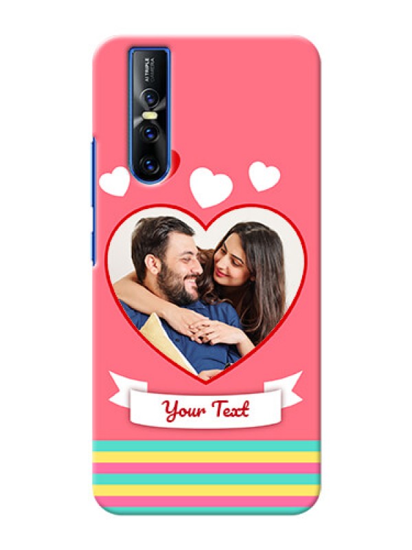 Custom Vivo V15 Pro Personalised mobile covers: Love Doodle Design