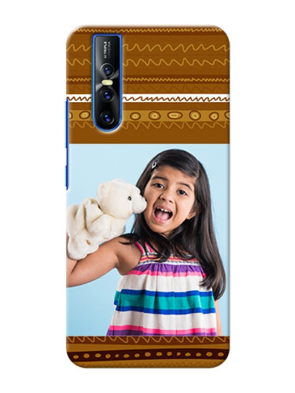 Custom Vivo V15 Pro Mobile Covers: Friends Picture Upload Design 