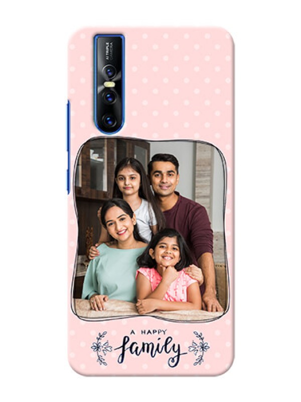 Custom Vivo V15 Pro Personalized Phone Cases: Family with Dots Design