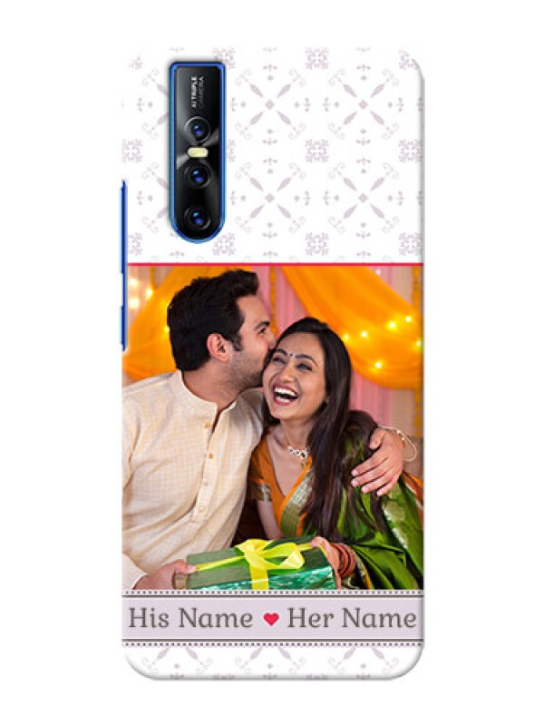 Custom Vivo V15 Pro Phone Cases with Photo and Ethnic Design