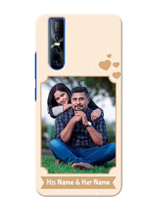 Custom Vivo V15 Pro mobile phone cases with confetti love design 