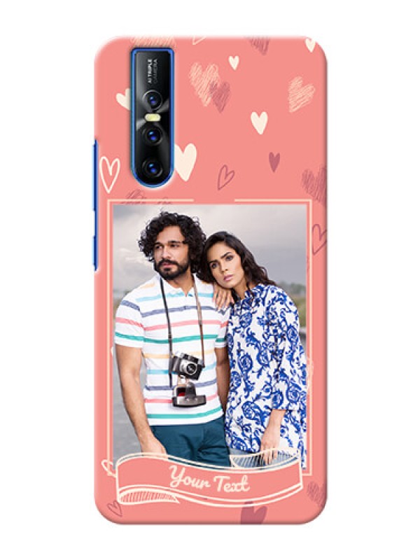 Custom Vivo V15 Pro custom mobile phone cases: love doodle art Design