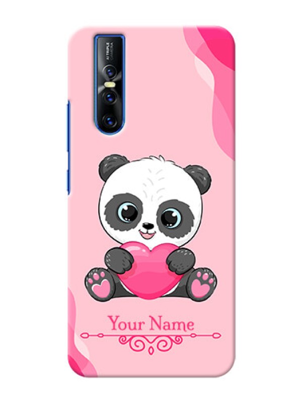 Custom Vivo V15 Pro Mobile Back Covers: Cute Panda Design