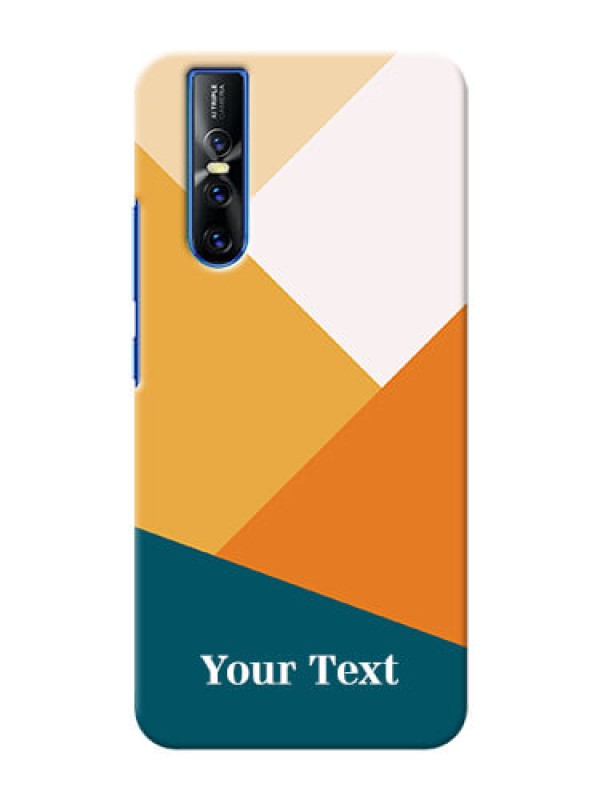 Custom Vivo V15 Pro Custom Phone Cases: Stacked Multi-colour Design