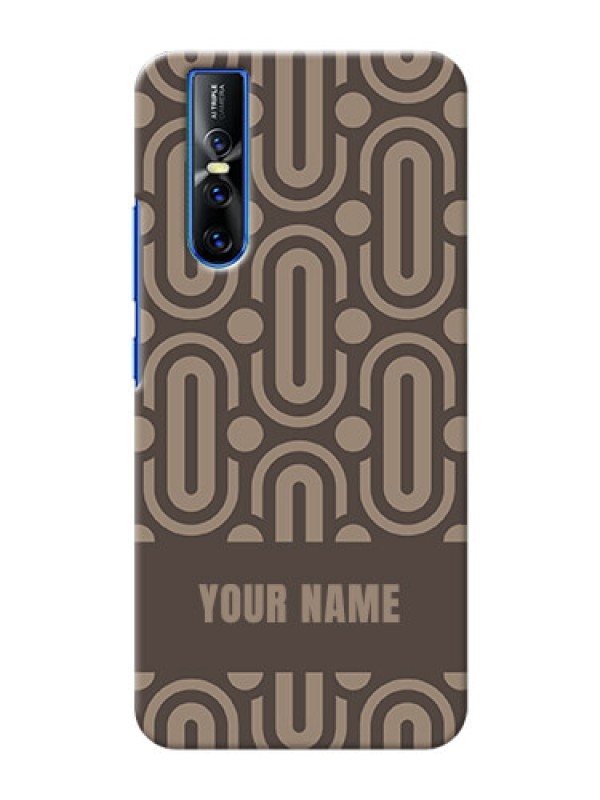 Custom Vivo V15 Pro Custom Phone Covers: Captivating Zero Pattern Design