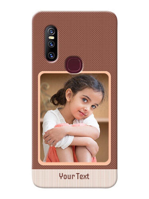 Custom Vivo V15 Phone Covers: Simple Pic Upload Design