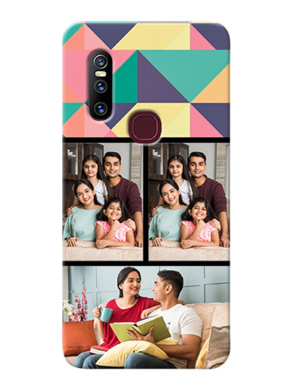 Custom Vivo V15 personalised phone covers: Bulk Pic Upload Design