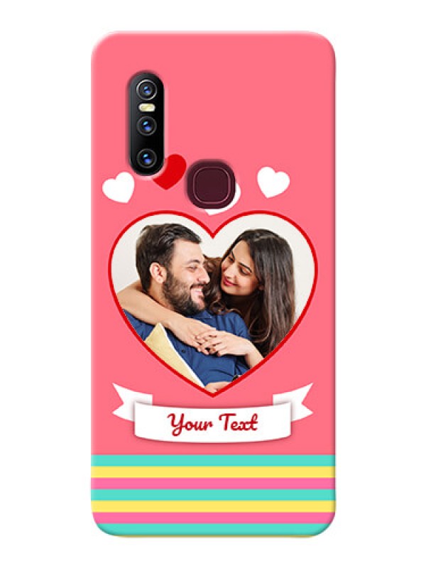Custom Vivo V15 Personalised mobile covers: Love Doodle Design