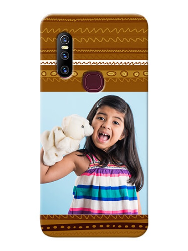 Custom Vivo V15 Mobile Covers: Friends Picture Upload Design 