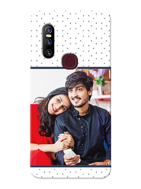 Custom Vivo V15 Personalized Phone Cases: Premium Dot Design