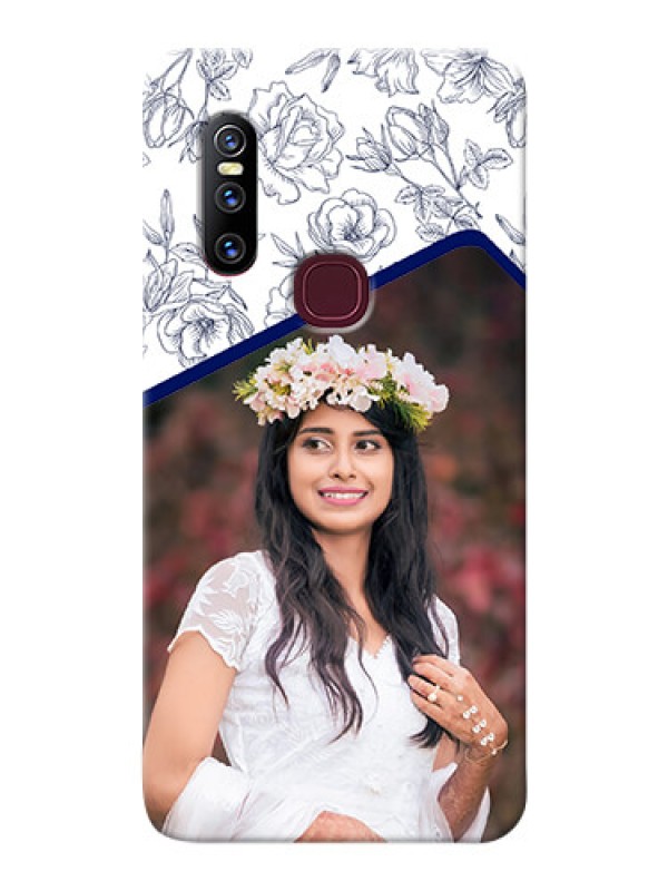 Custom Vivo V15 Phone Cases: Premium Floral Design