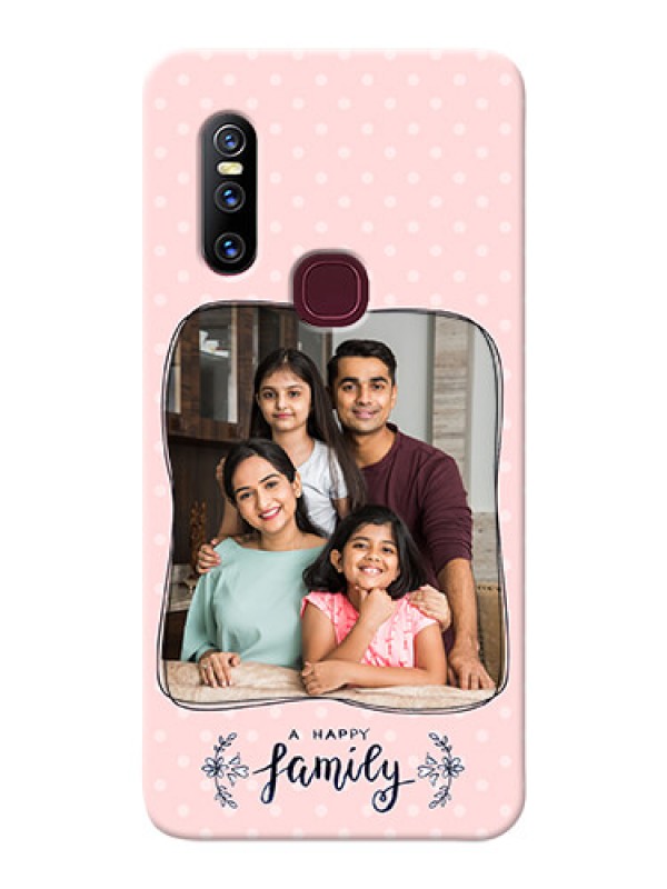 Custom Vivo V15 Personalized Phone Cases: Family with Dots Design