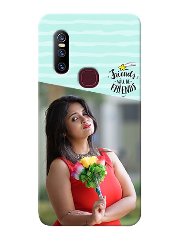 Custom Vivo V15 Mobile Back Covers: Friends Picture Icon Design