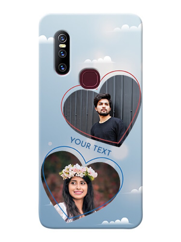 Custom Vivo V15 Phone Cases: Blue Color Couple Design 
